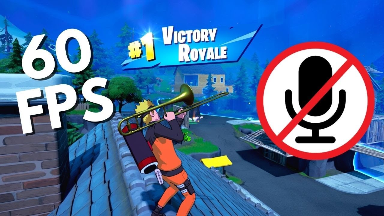 Fortnite Naruto Skin Solo Win Gameplay No Commentary (No Talking)
