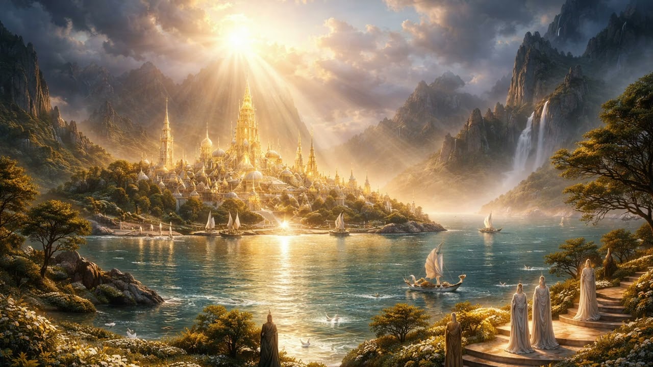 Shadows Lift over Valinor VERSION 2 #LOTR #lordoftherings #lordoftheringsfan