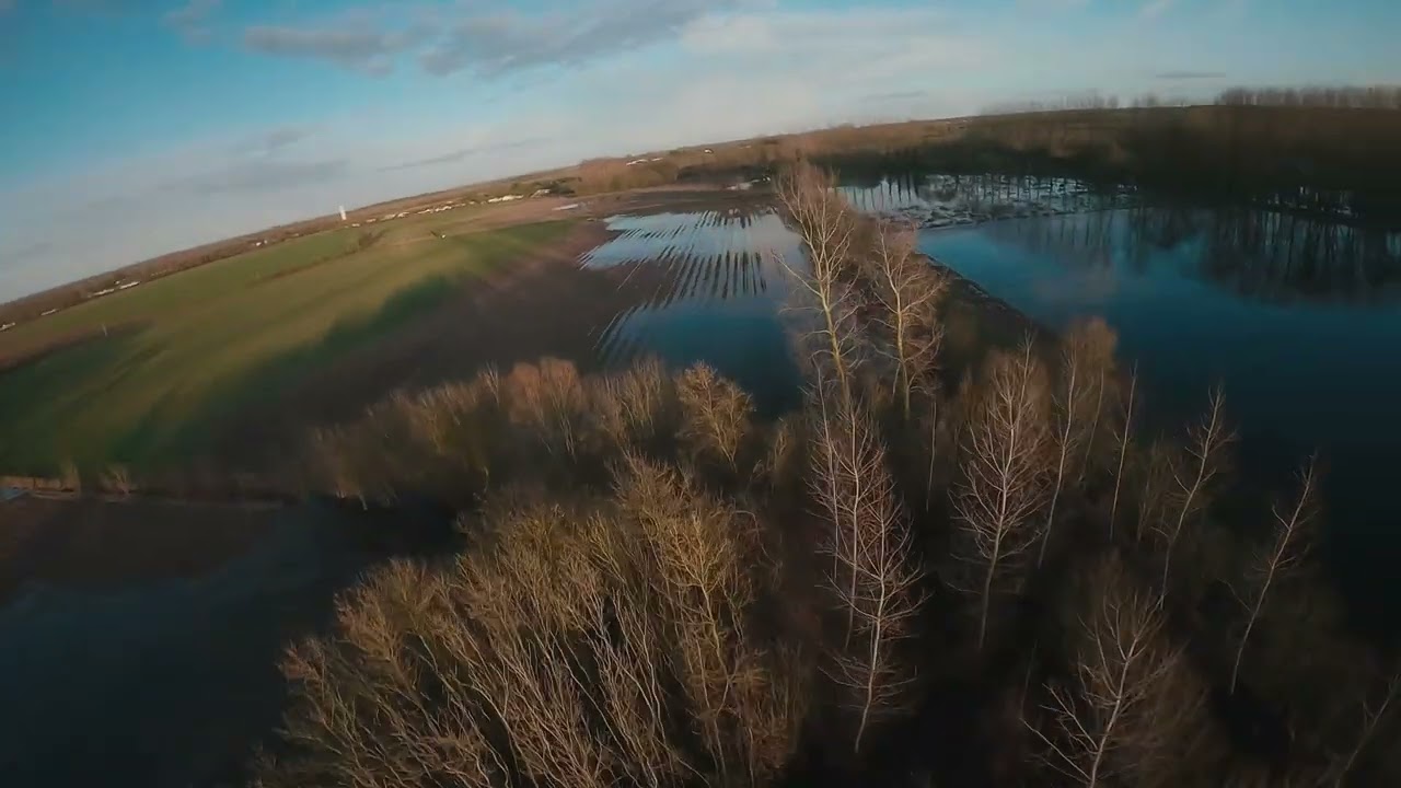 Survol des Inondations dans le Marais Poitevin - L’Évaille en Action