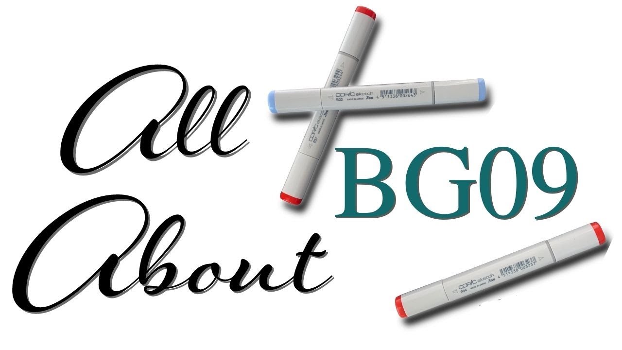 All About Copic Marker BG09 | Violeta-Ink.com