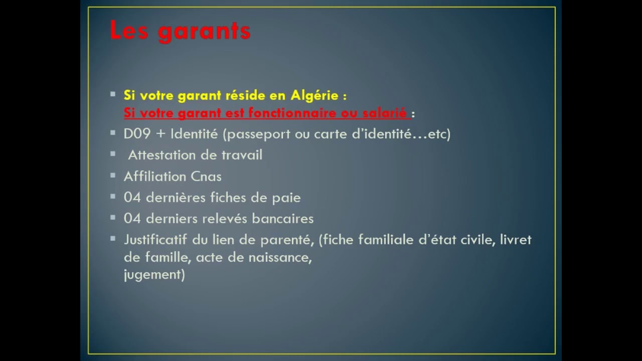 Dossier  permis  d'&eacute;tude  Canada