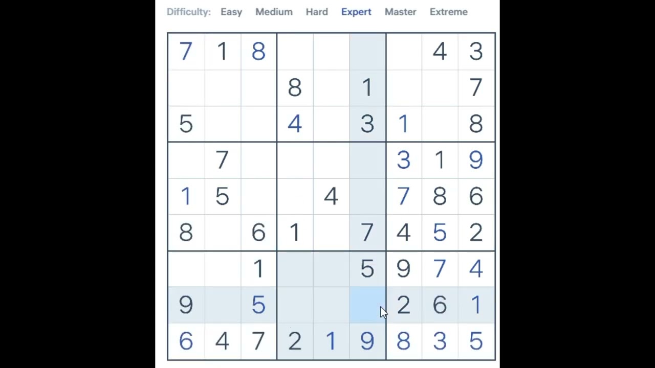 Sudoku EXPERT Puzzle 0008 [Tagalog]