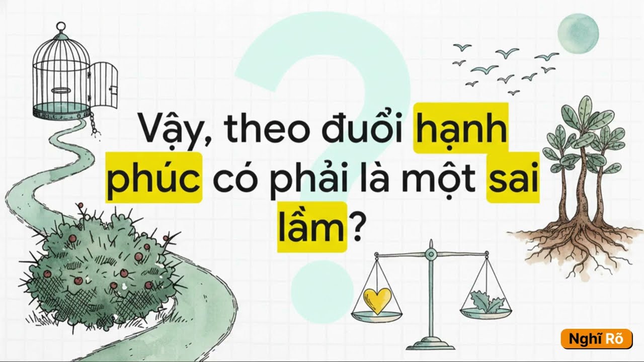 Đừng theo đuổi hạnh phúc, hãy trở nên kiên cường | Nghĩ Rõ