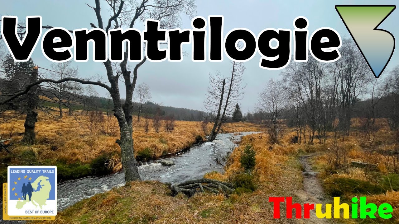 Venntrilogie 3-Tages Wanderung #hikingineurope #eifel #thruhike