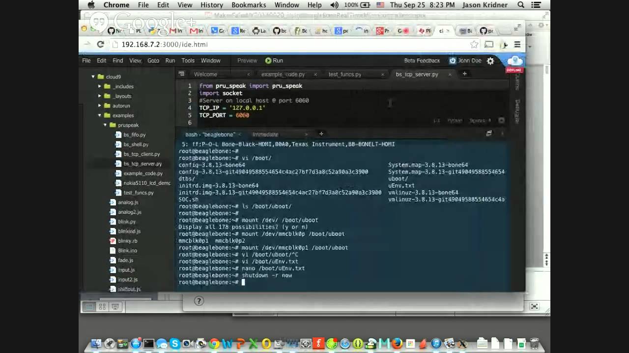 Programming BeagleBone Black PRUs