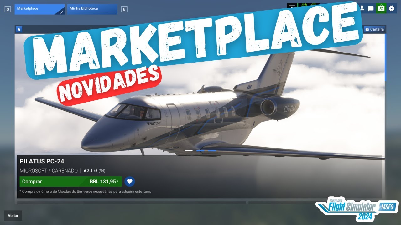 MARKETPLACE Flight simulator 2024 COMO ESTÁ?