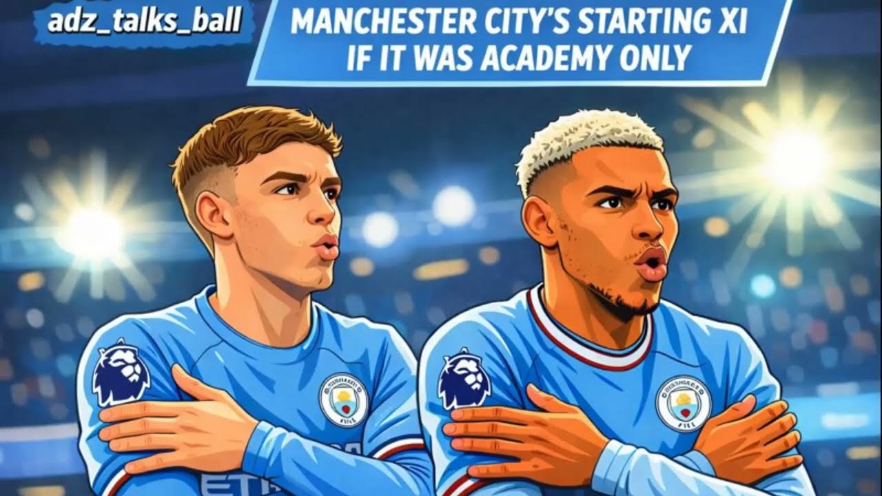 Manchester City's Starting 11 If It Was Academy Players Only