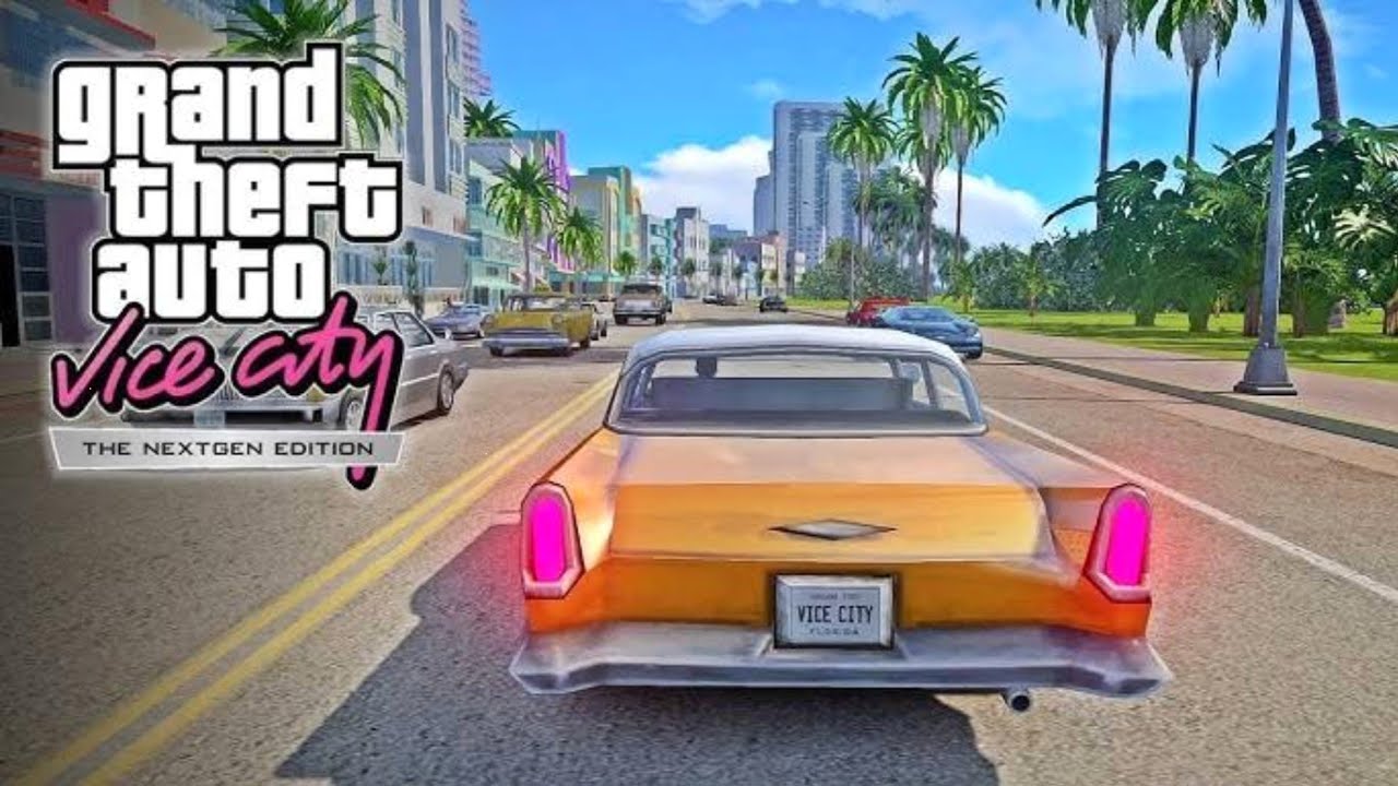 GTA Vice City Next Gen Edition - First Mission - 4K Ultra Realistic Graphics