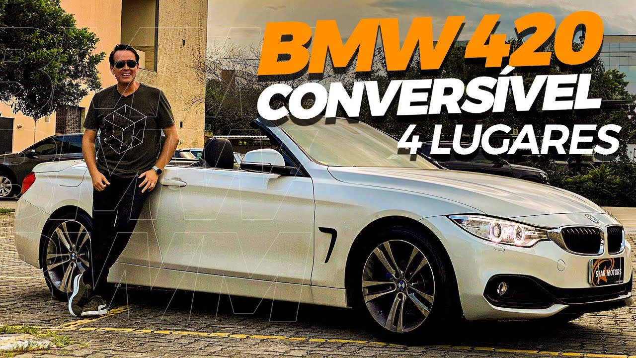 Conheça a BMW420. Um Conversível de 4 lugares!