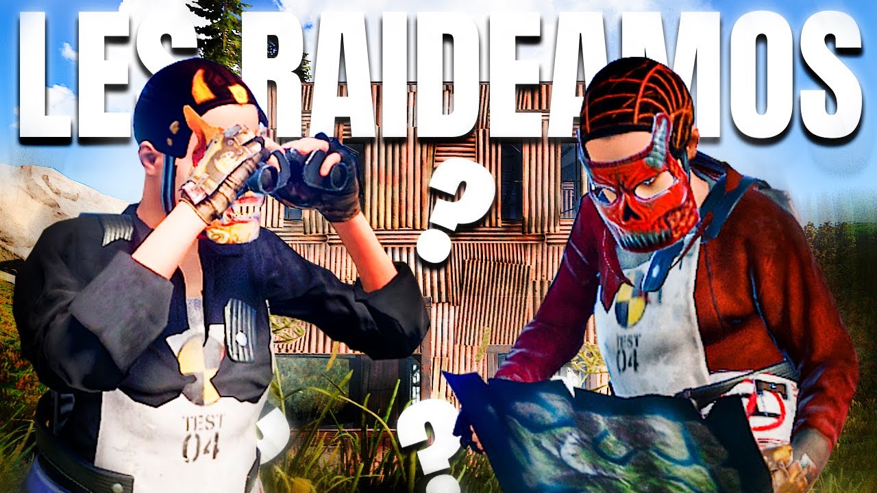 Buscando ENEMIGOS para RAIDEAR - RUST - Gameplay español