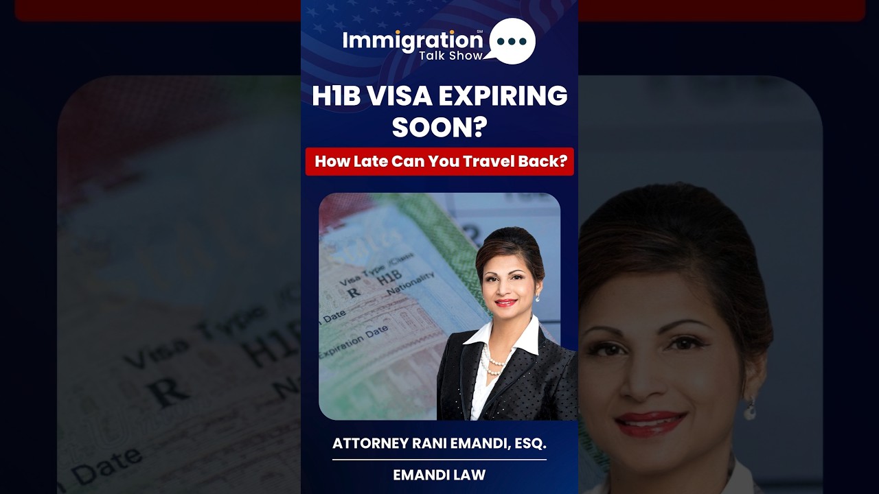 How Late Is It Safe to Travel Back When Your H1B Visa Stamp Is Expiring? #h1bvisa
