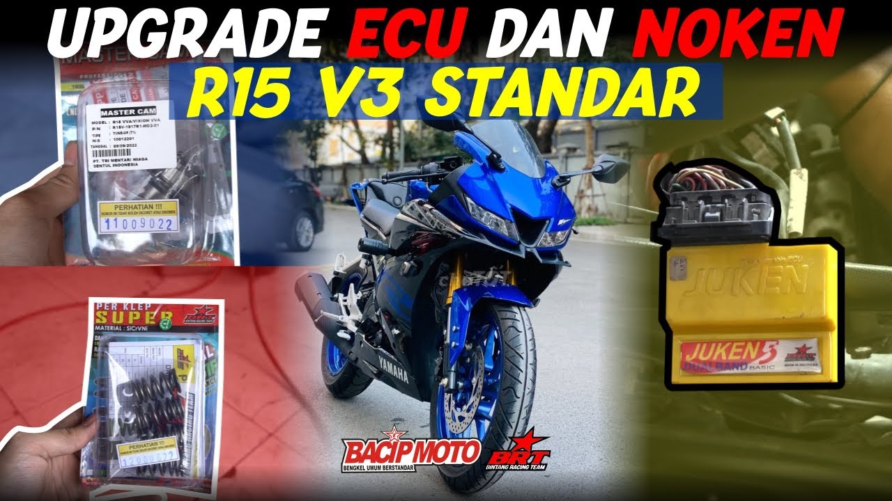 PASANG NOKEN DAN JUKEN DI R15 V3