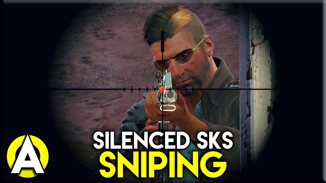 SILENCED SKS SNIPING - PLAYERUNKNOWN'S BATTLEGROUNDS