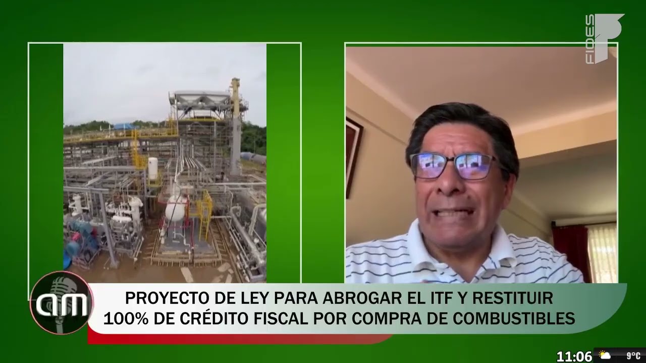 🔴 PROYECTO DE LEY PARA ABROGAR EL ITF Y RESTITUIR 100% DE CRÉDITO FISCAL POR COMPRA DE COMBUSTIBLES