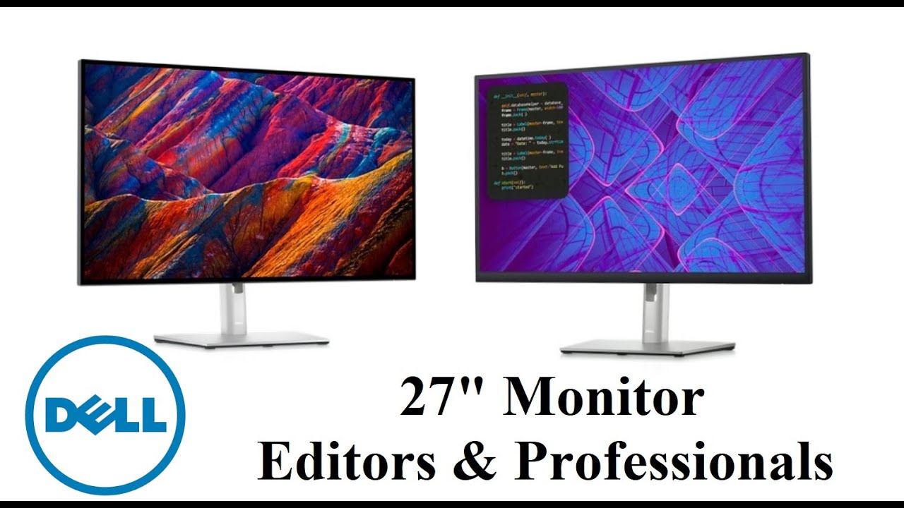 Best Dell 2022 Monitors list | best monitor for video editing