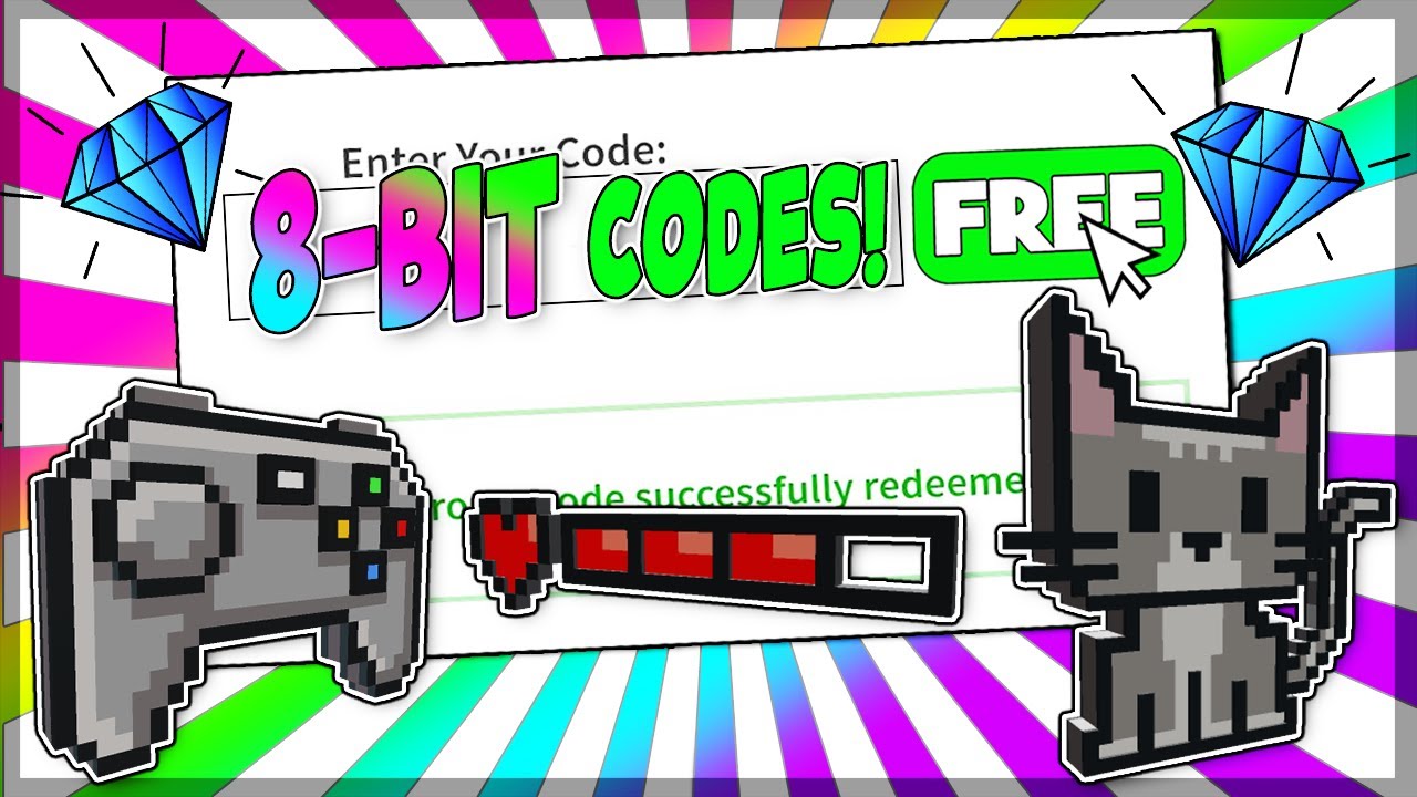 [2022 CODES] ALL FREE* ROBLOX 5* PROMO (8-BIT's) CODES AND 2022 FREE ITEMS!