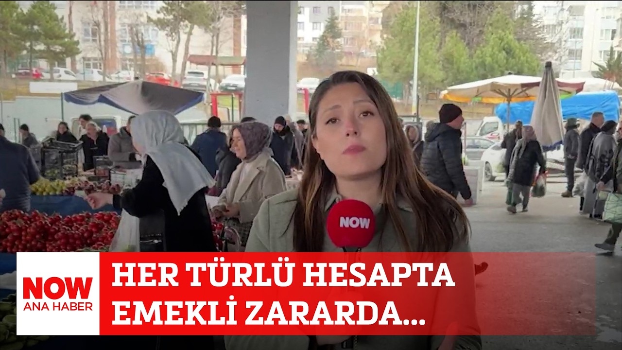 Her türlü hesapta emekli zararda... 23 Şubat 2026 Selçuk Tepeli ile NOW Ana Haber