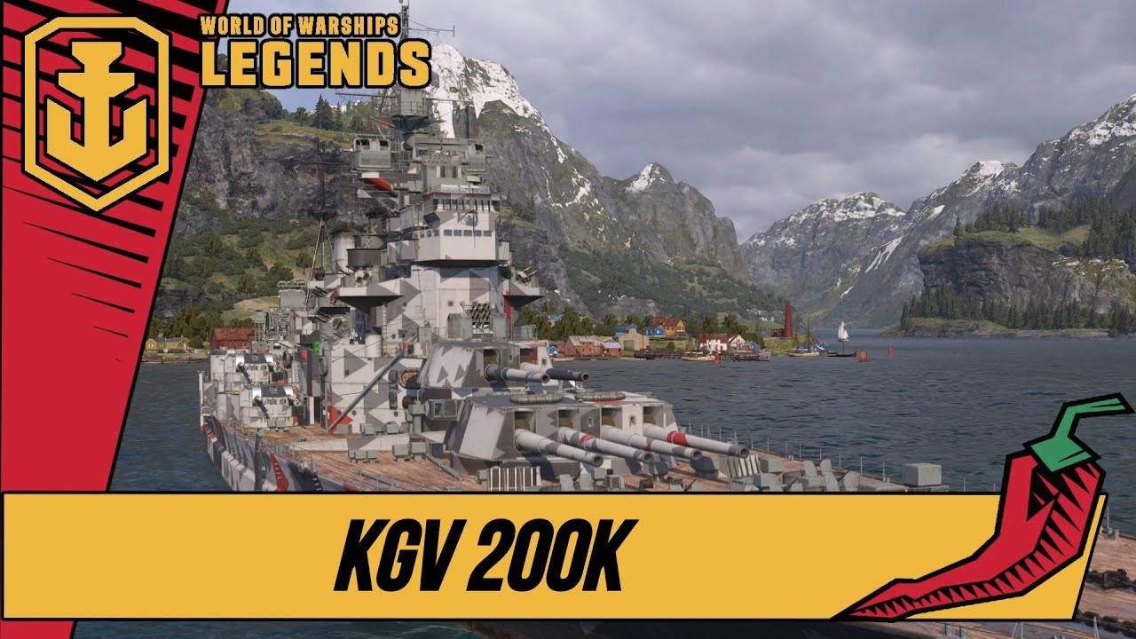 KGV=Fires (Stream Highlight)! World of Warships Legends