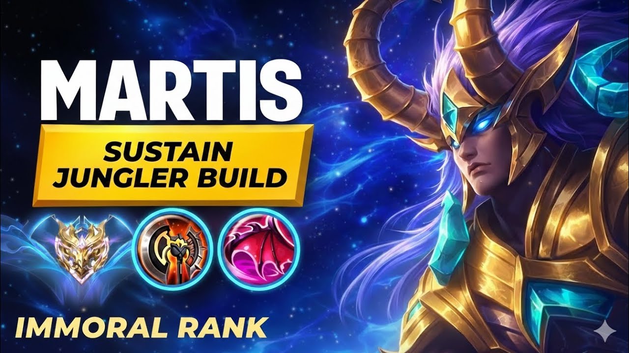 This MARTIS BUILD DOMINATES in IMMORTAL RANK 😈🔥