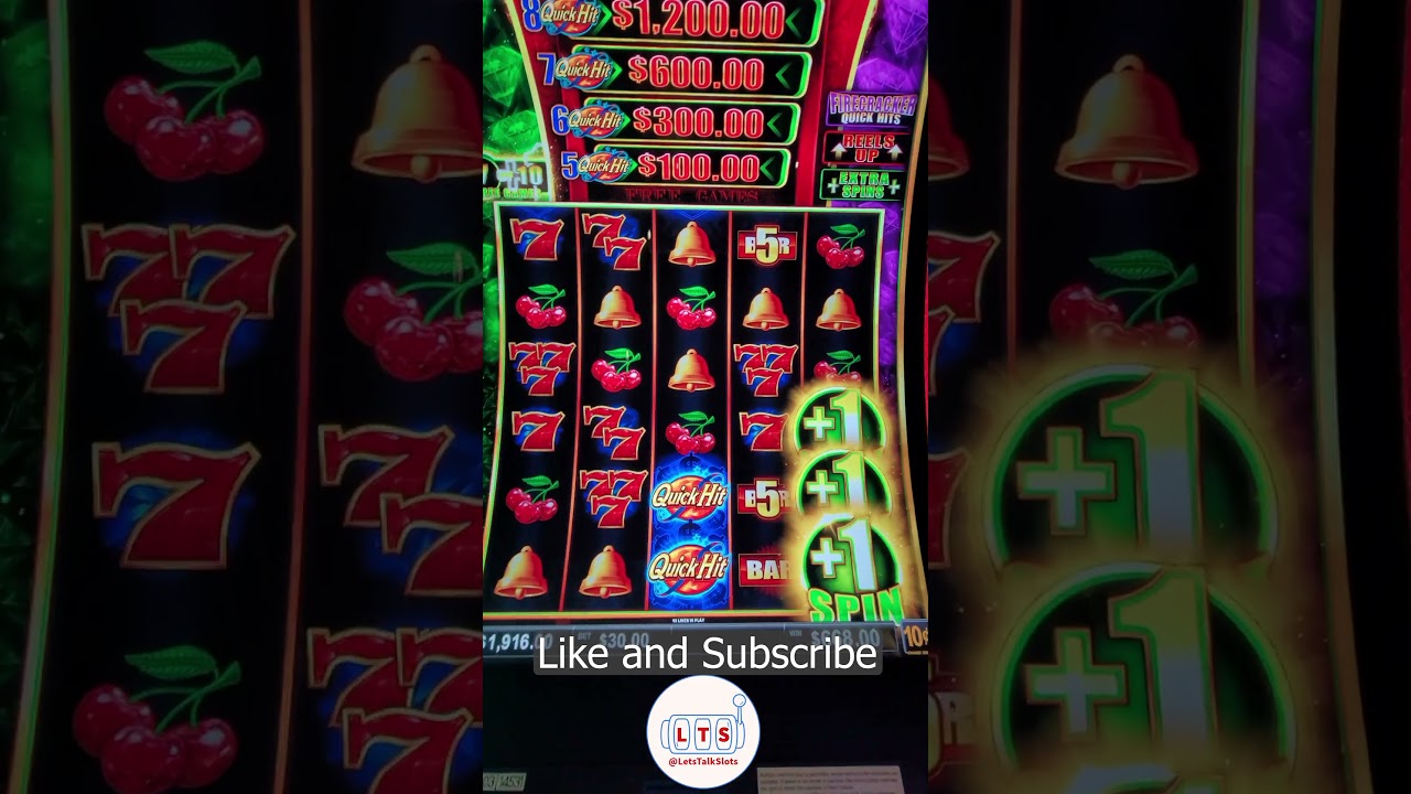 TRIPLE POP Bonus on Quick Hits Link Gems Slot Machine!