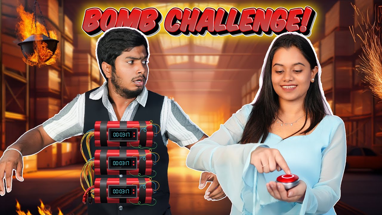 Tick Tick Boom 💣 | Couple Bomb Challenge Gone Wrong 😂