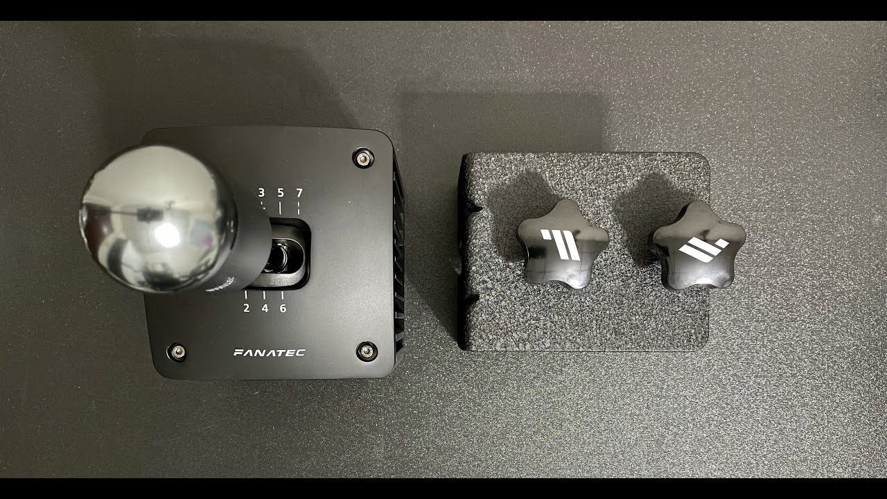 Unboxing Fanatec CS Shifter SQ V 1.5 and Table Clamp