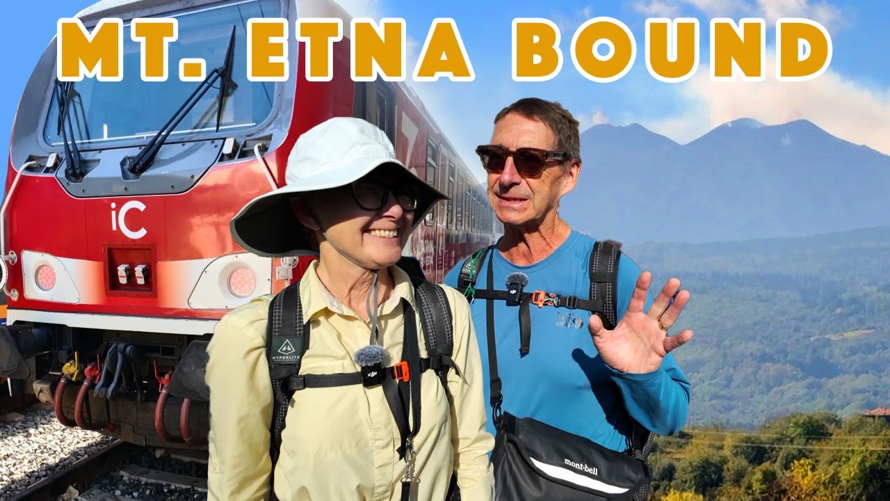 Exploring Beautiful Sicily By Train: Wining and Climbing Mt. Etna