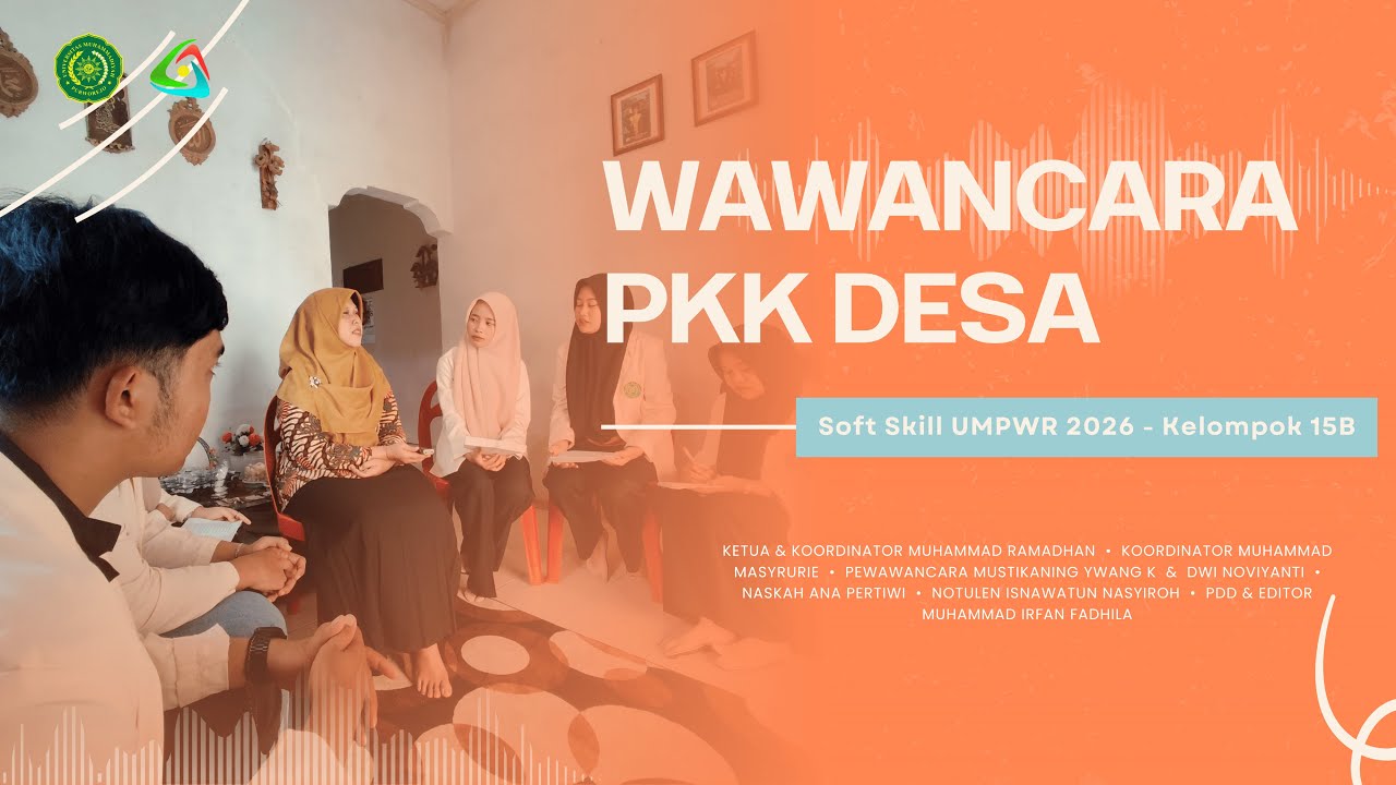 Observasi Potensi & Struktur PKK Desa Besole | Tugas Soft Skill Level 3 Kelompok 15B UMPWR