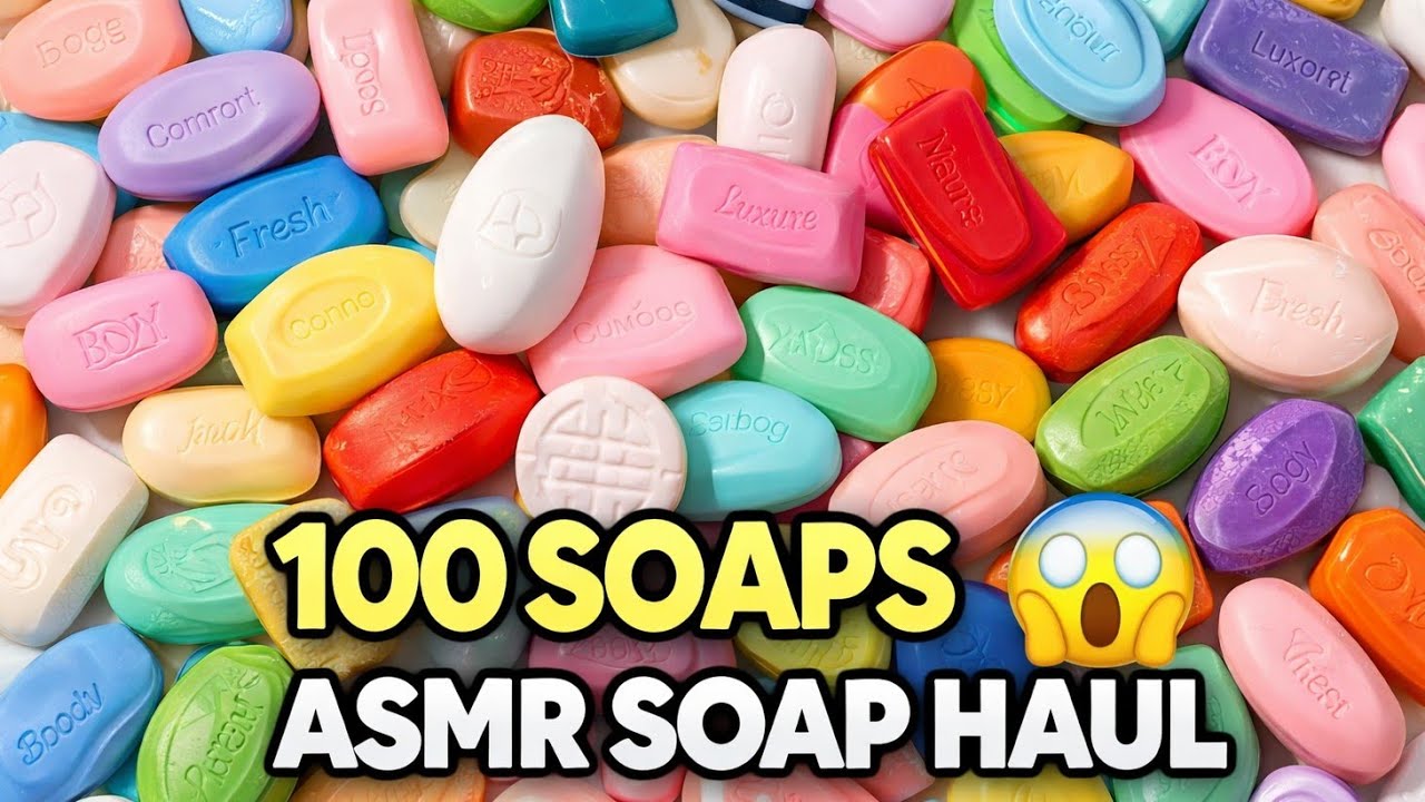 Soap Opening | Noise ASMR | Satisfying Video | ASMR No talking 🧼💗#meditation #relax#asmr 