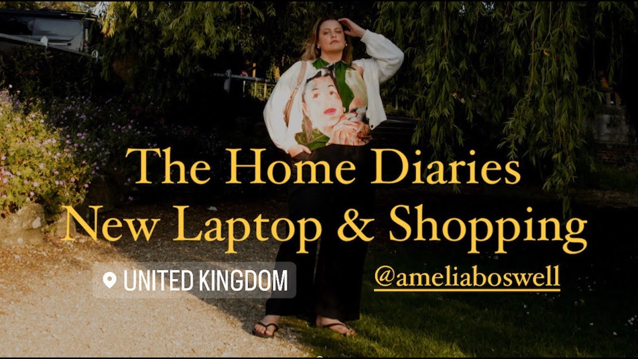 The Home Diaries | Wedding Guest Shopping & New Laptop | AMELIA BOSWELL