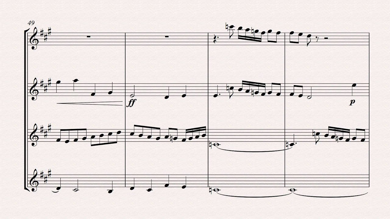 Fauré - Pavane Op. 50 - Flute Quartet - Arr.: Fernando R. Raudales