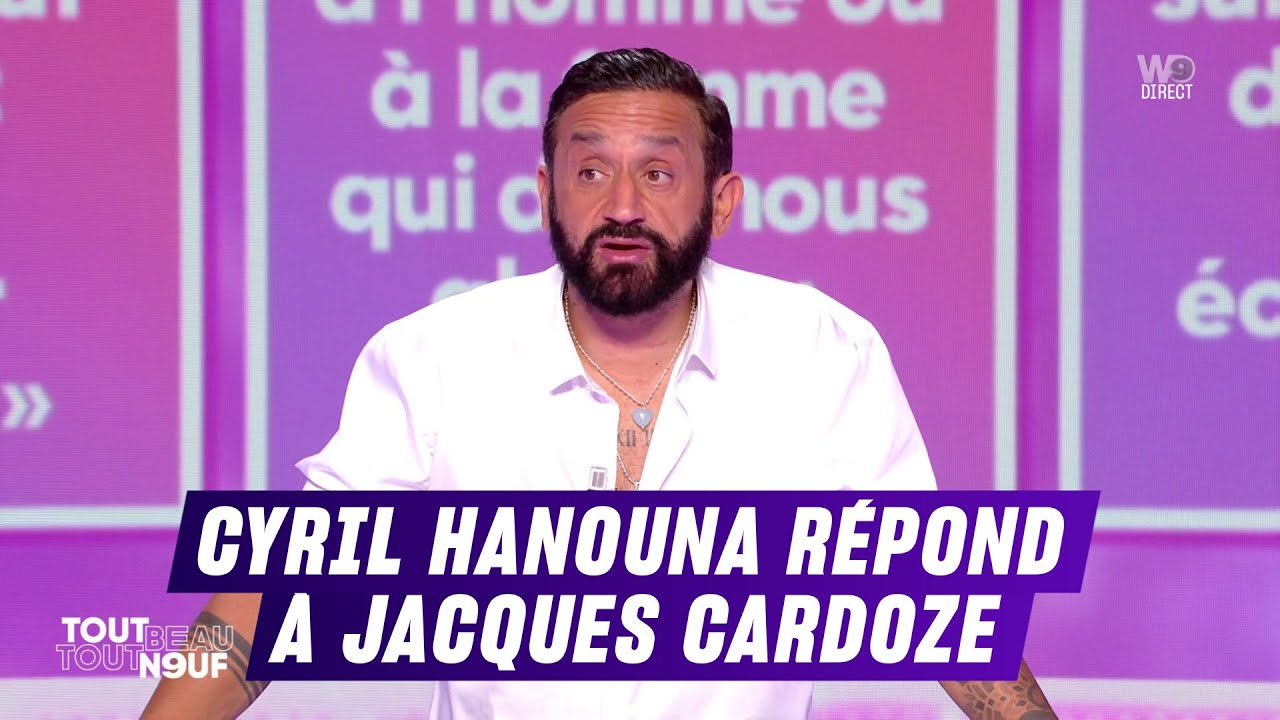 Cyril Hanouna r&eacute;pond &agrave; Jacques Cardoze