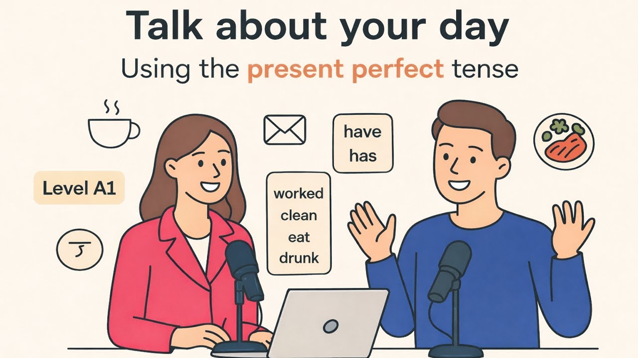 English in Daily Life – Talk About Your Day | Easy English Podcast for Beginners
