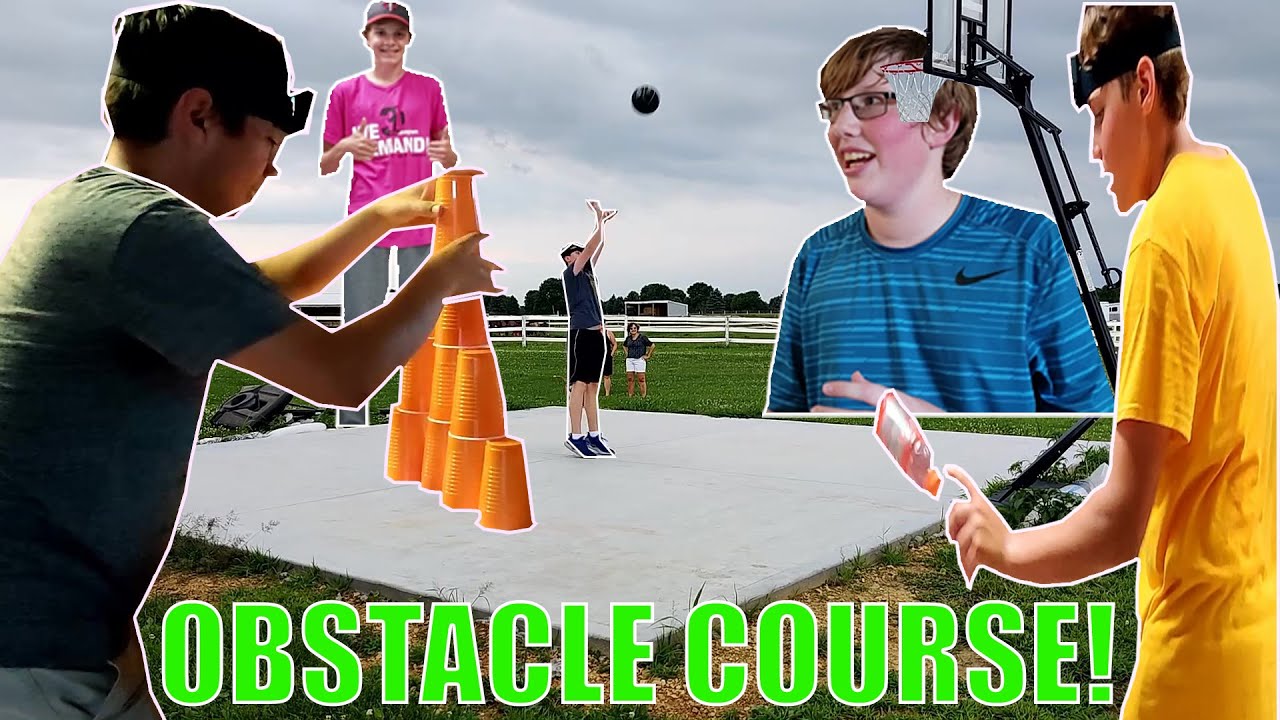 EPIC OBSTACLE COURSE IN REAL LIFE!