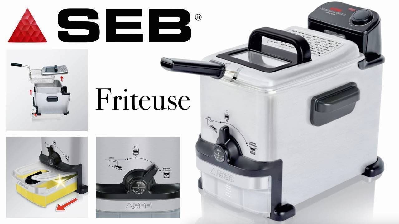 Friteuse 🍟 SEB OLEOCLEAN (4nir)