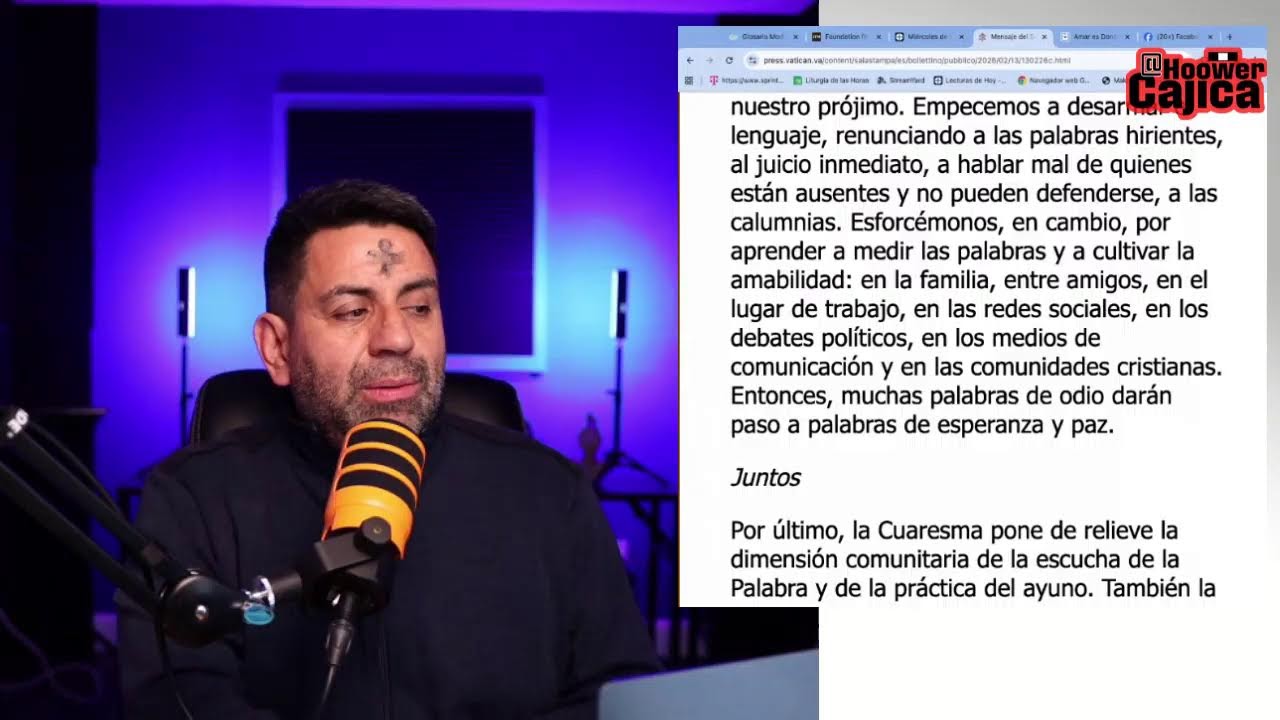 Mensaje del Santo Padre León XIV para la Cuaresma de 2026.