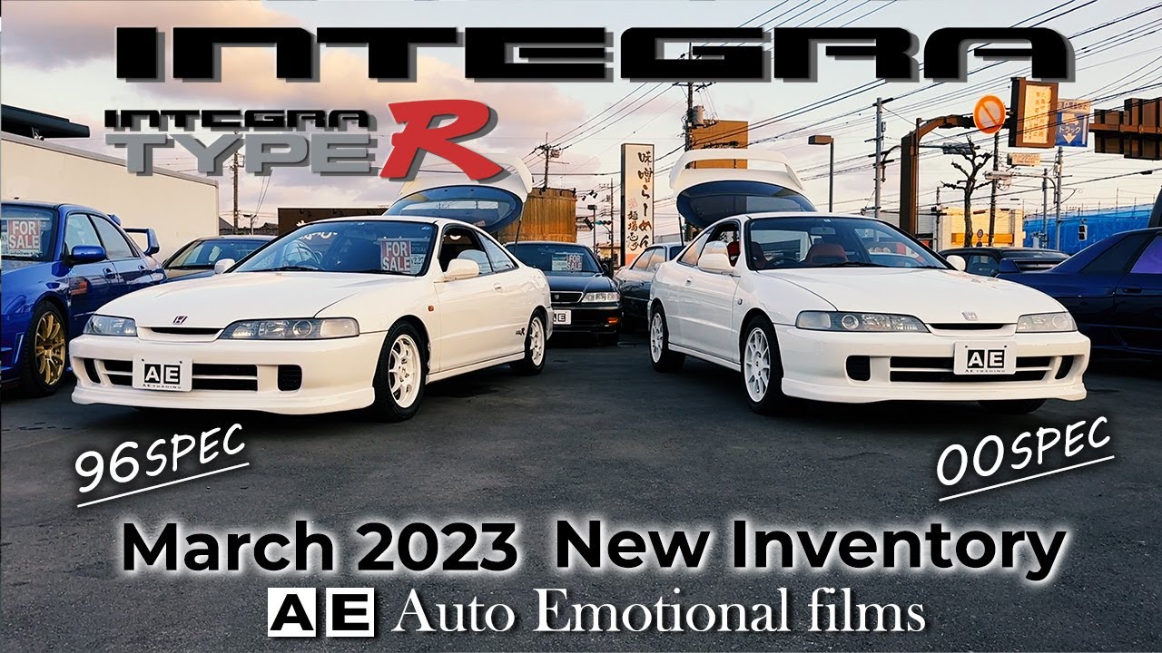 [DC2 インテグラ タイプR 新入庫車紹介] 広告非掲載の㊙︎スポーツカー 中古車 96スペックと00スペック2台まとめてご紹介！DC2 INTEGRA TYPE-R
