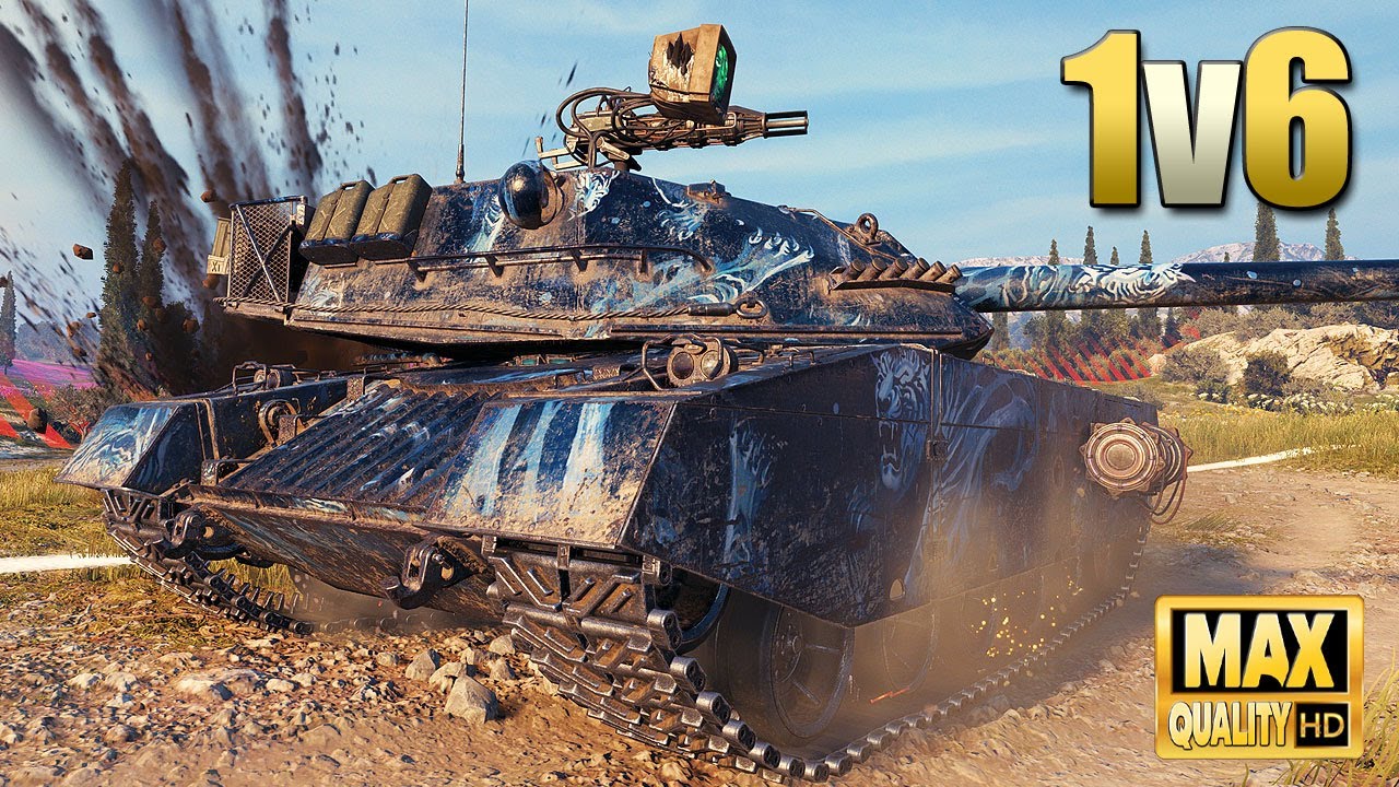 Профи Хакер в одиночку против 6 — World of Tanks