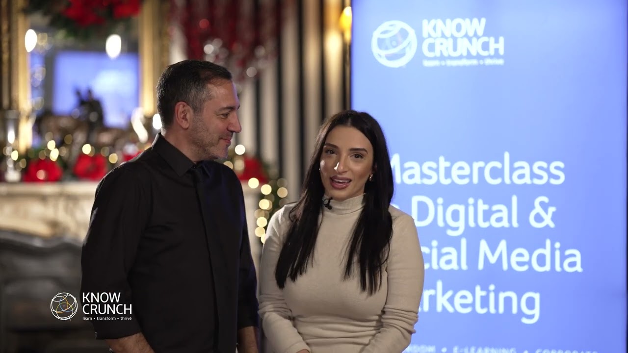 Aspa Dimopoulou - Graduate of the Masterclass in Digital Marketing in Athens & Tolis Aivalis