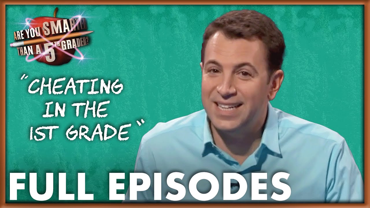 School Principal Takes On The 5th Grade | Are You Smarter Than A 5th Grader? | Full Episode | S4E7-8