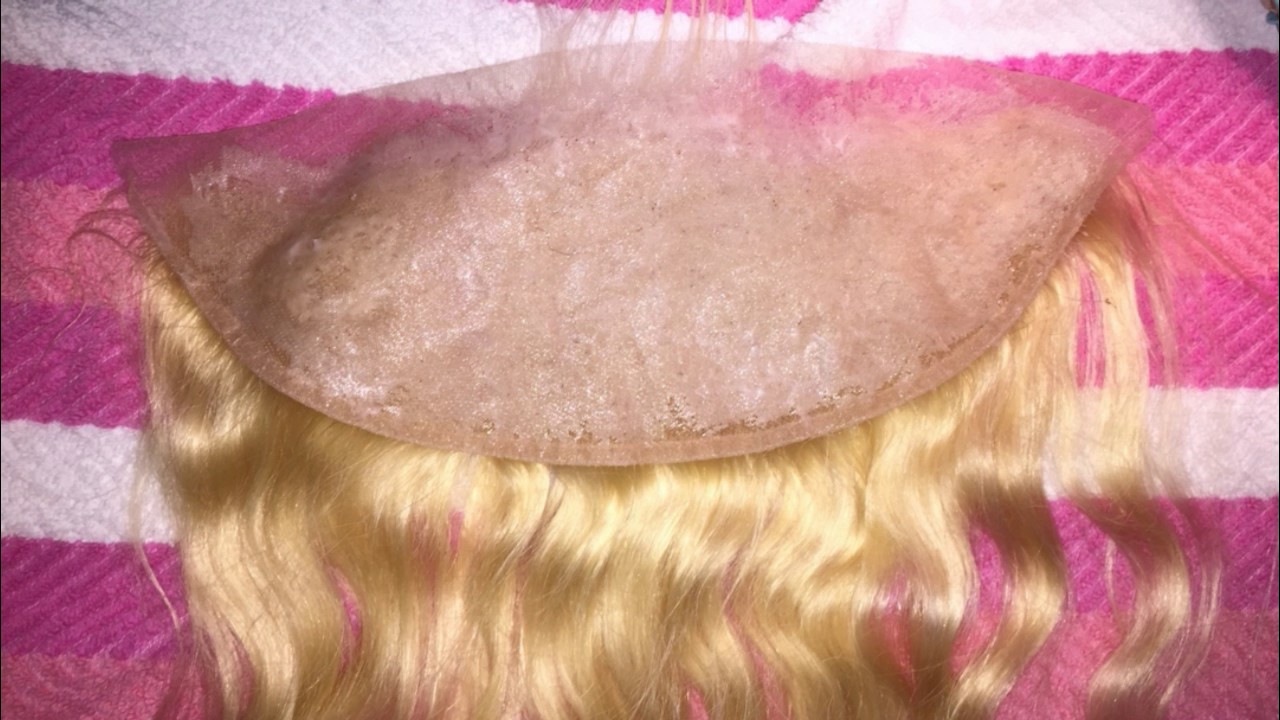❤ How To: Dye Lace Frontal/Closures Without Staining Using Got2Be Glued ❤