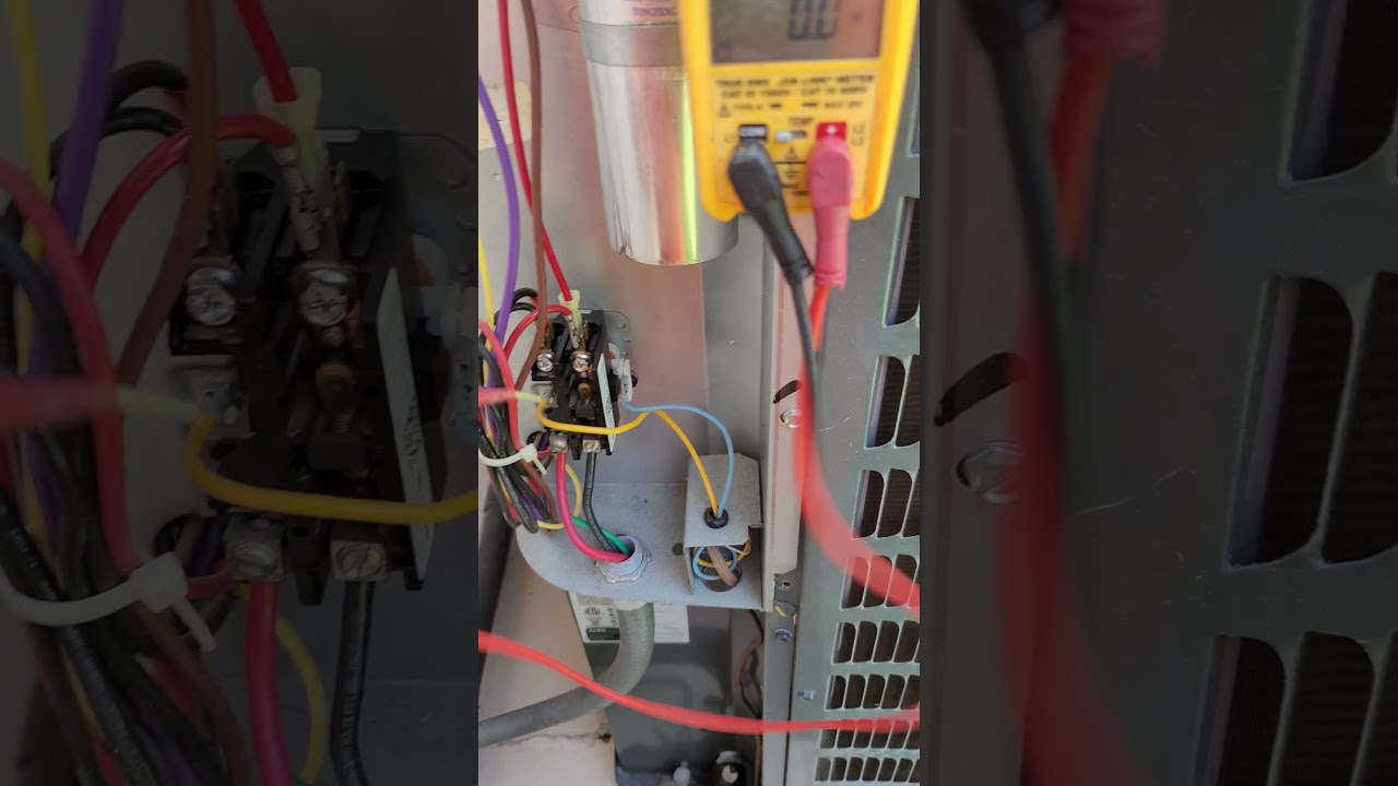 failed contactor on goodman A/C
