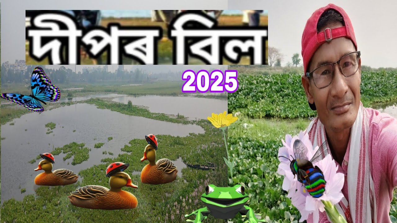 Deeper Beel Guwahati Assam/Assamese Blogs//2025/@Palashmoni Saikia
