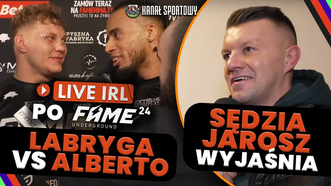 IRL PO FAME 24: BINKOWSKI, LABRYGA, MŚCIWUJEWSKI, KONTROWERSJE Z 