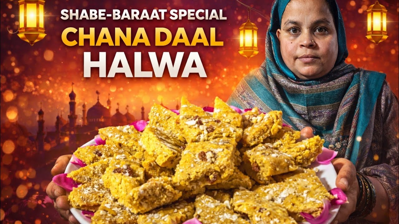 Shabe-baraat special chana ki daal ka halwa banai 🥰|aur sath mai suji ka halwa aur dosti roti bhe|🫶