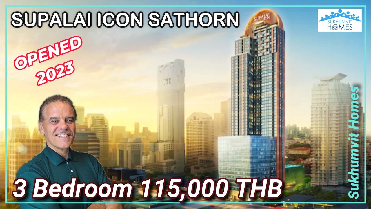 Апартаменты Supalai Icon Sathorn Luxury с 3 спальнями в аренду, Бангкок, цена 115 000 THB.