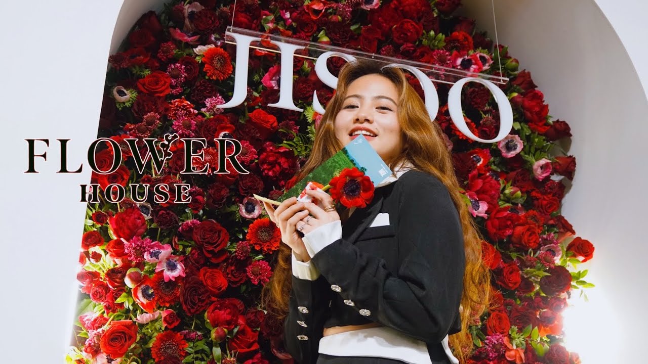 Blackpink JISOO Flower House in Seoul 🌹
