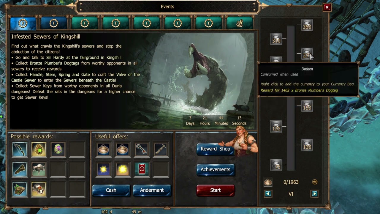 Infested Sewers of Kingshill V - Progress Bar 6