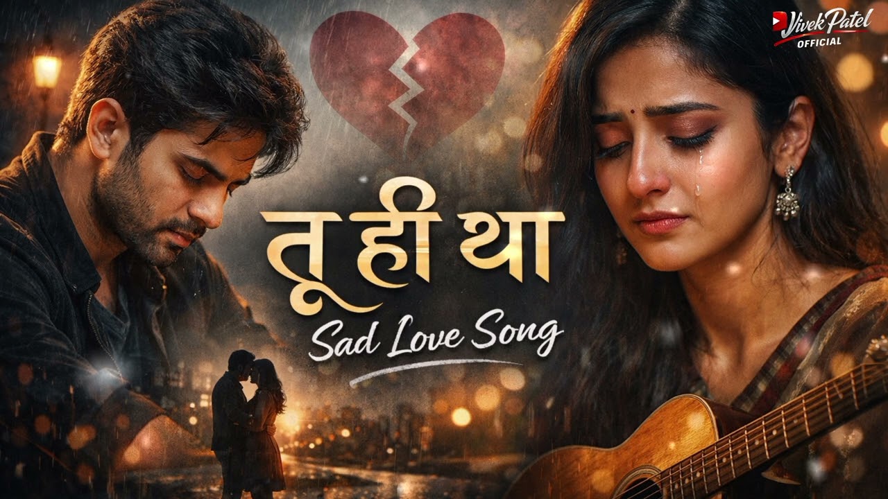 Tu Hi Tha – Heart Touching Sad Love Song 💔 | New Hindi Sad Song 2026 | Emotional Breakup Song