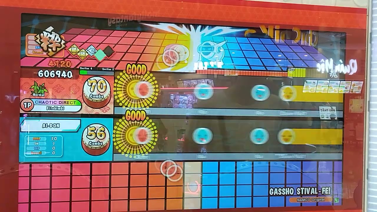 Taiko no Tatsujin(太鼓の達人)-合唱スタボーフェ！Normal(AI Battle)